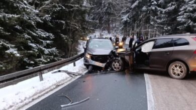 Teška saobraćajna nesreća na Nišićkoj visoravni, saobraćaj potpuno obustavljen
