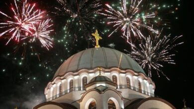 Pravoslavni vjernici dočekali Novu godinu