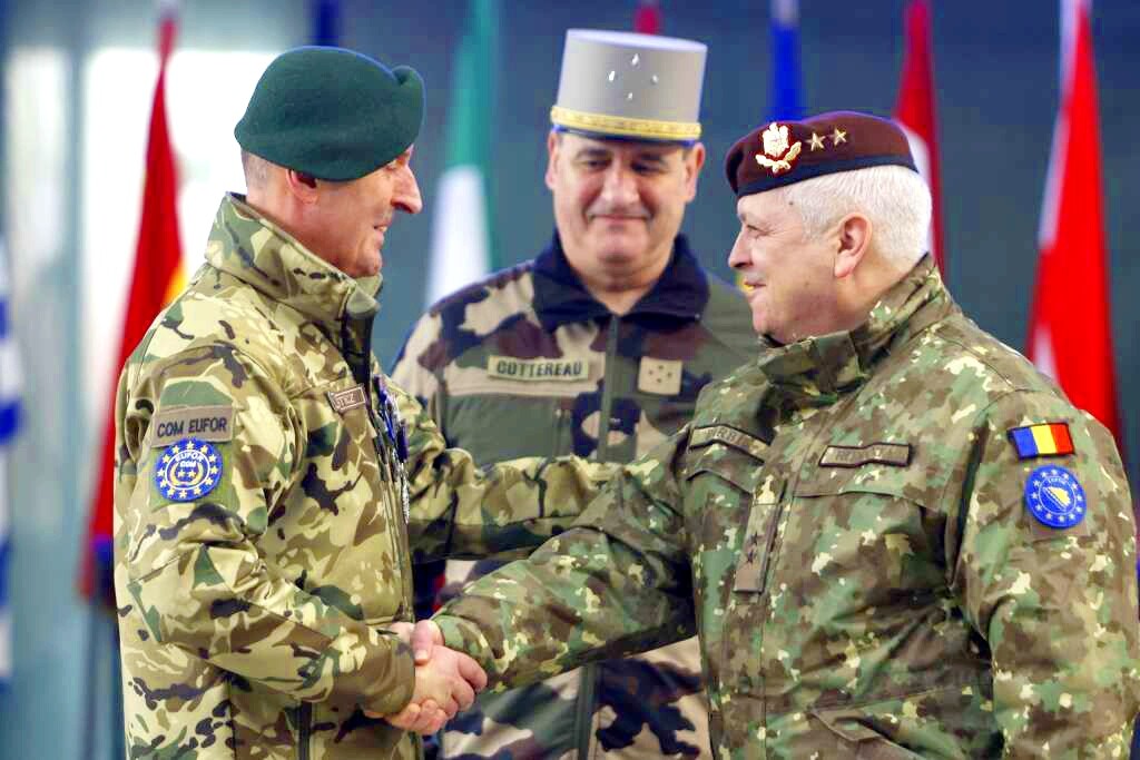 Generalmajor Štic predao dužnost komandanta EUFOR-a generalmajoru Barbuu