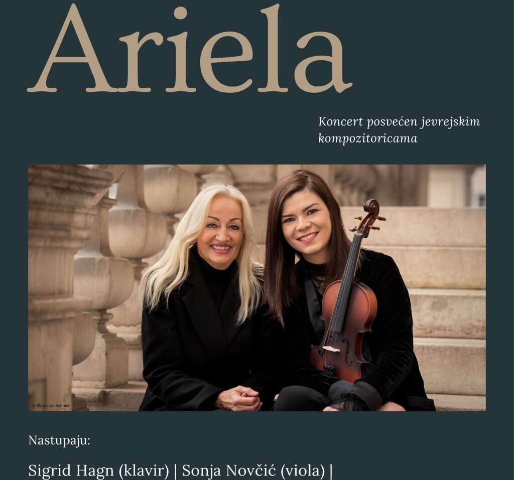 Za Međunarodni dan sjećanja na žrtve holokausta, 27. januara koncert klasične muzike Ariela