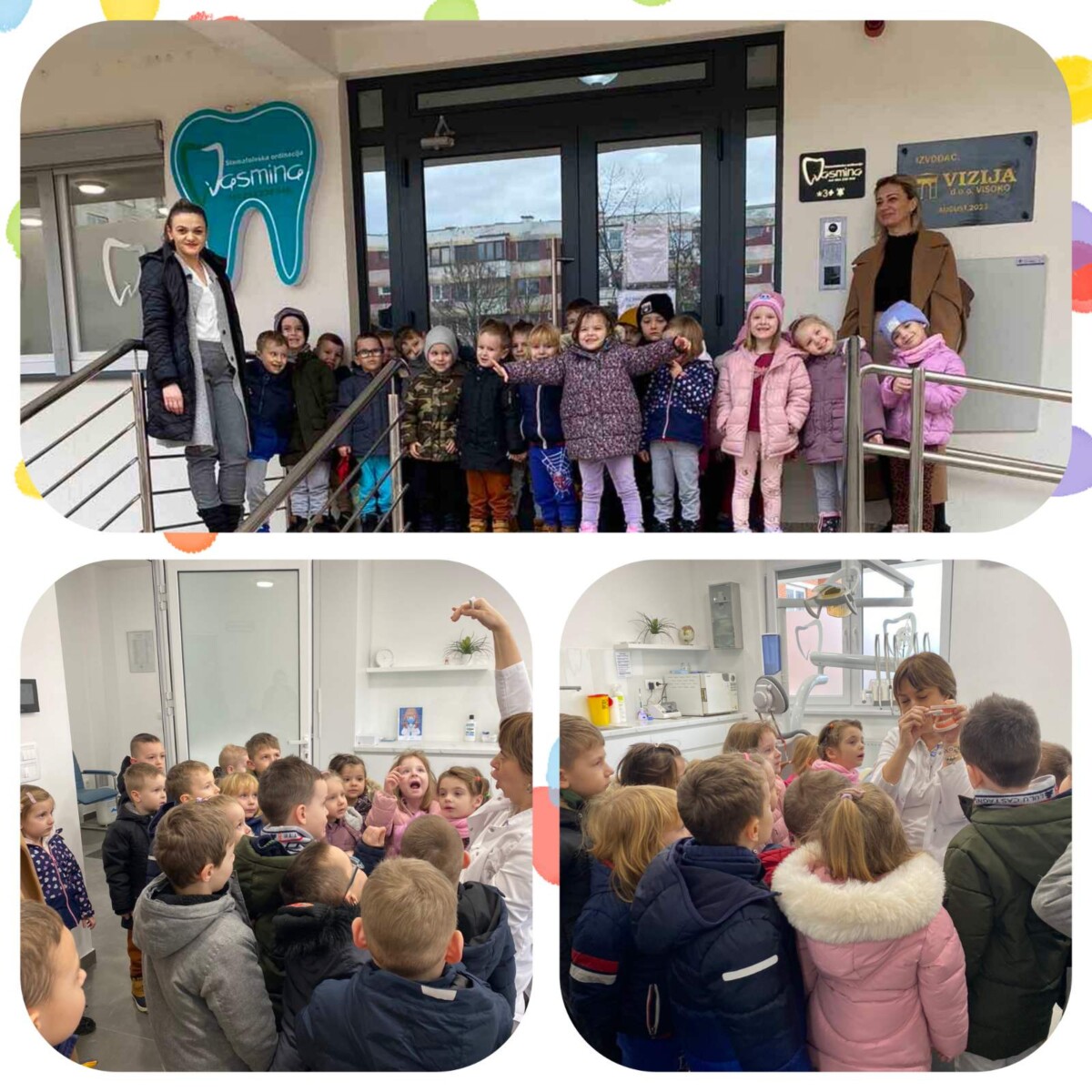 Zdravi zubi, sretni osmijesi: Posjeta stomatologu djece iz vrtića “Ilijaš”