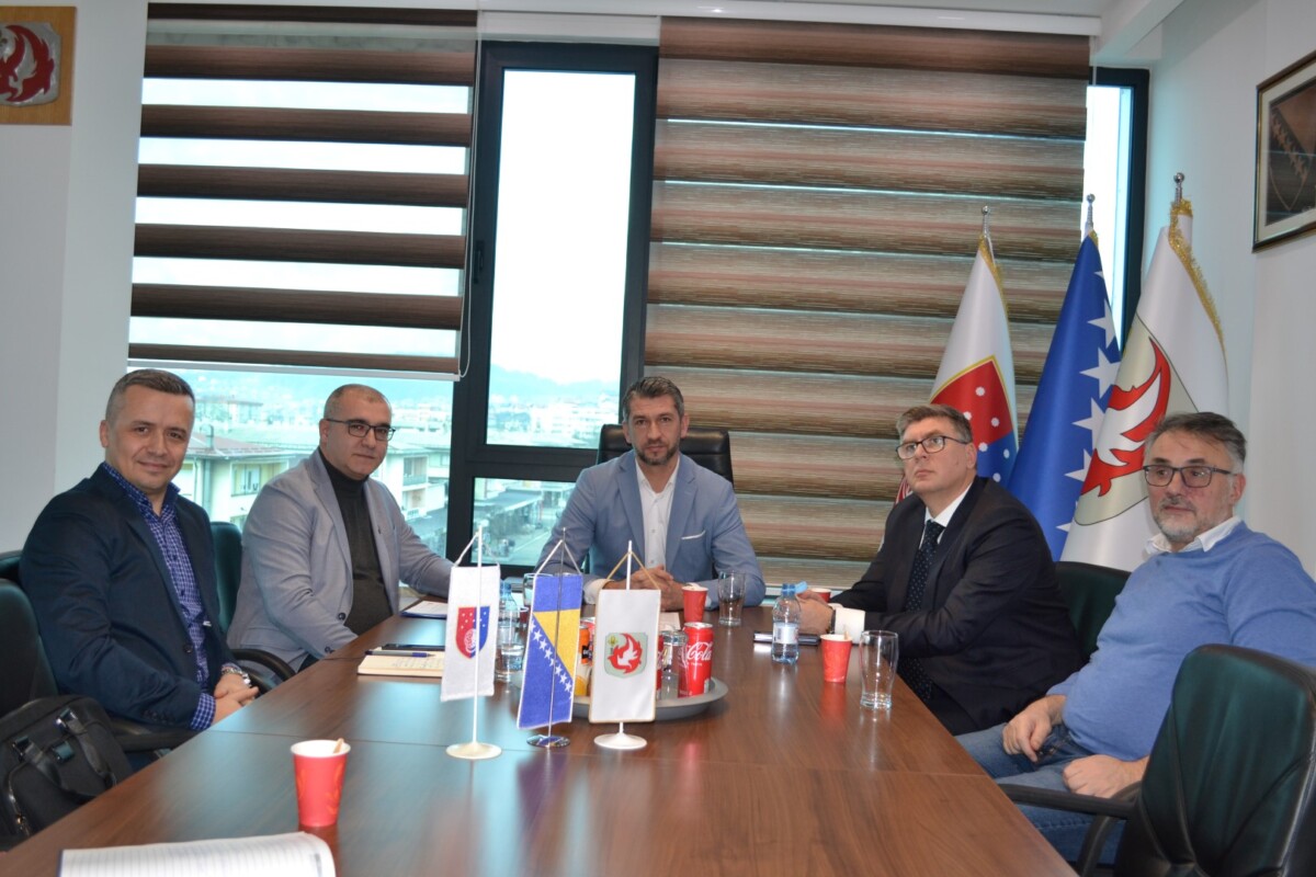 Načelnik Dovadžija održao sastanak sa delegacijom BH Telecoma