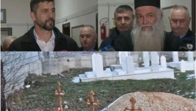 Održan sigurnosni forum u Srebrenici zbog postavljanja krstova u mezarju, šta su si rekli ef. Peštalić i iguman Babić