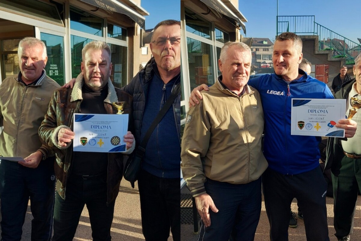 Odličan nastup ilijaških takmičara na 8. veteranskim igrama Kantona Sarajevo