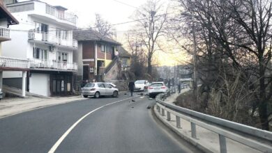 Saobraćajna nesreća između Nebočaja i Semizovca, sudarila se dva putnička automobila