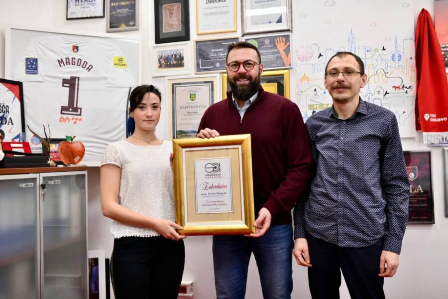 Ministar Magoda ugostio reprezentativku u streljaštvu Farah Oneščuk: Jedina bh. takmičarka na svjetskoj rang listi