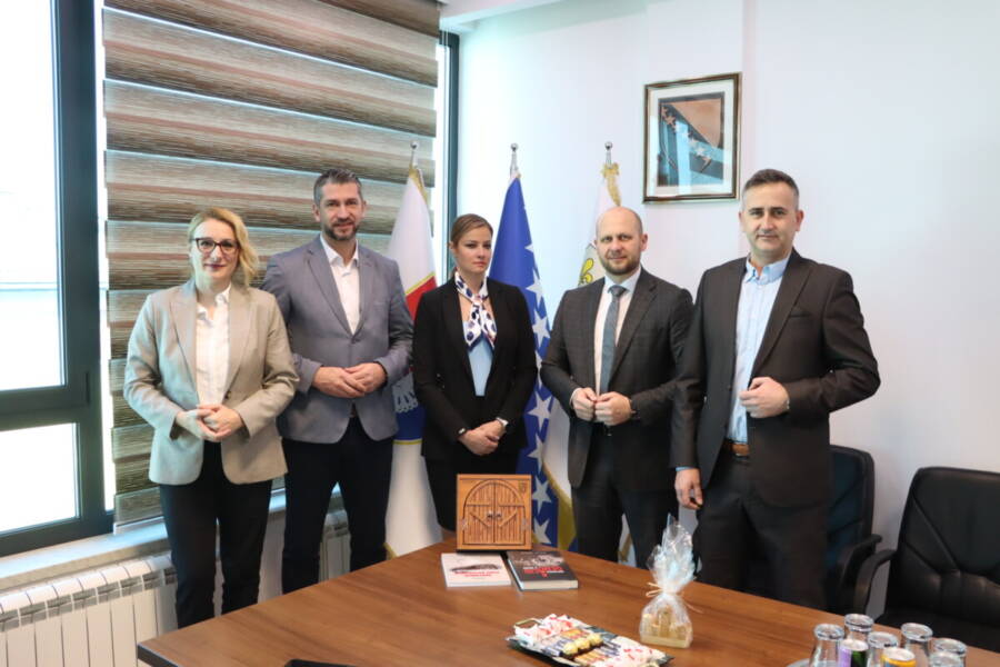 Rukovodstvo Skupštine KS u prvoj zvaničnoj posjeti Općini Ilijaš