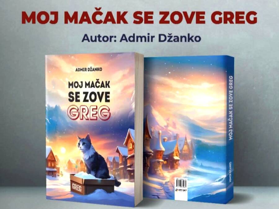 Promocija knjige “Moj mačak se zove Greg” autora Admira Džanke