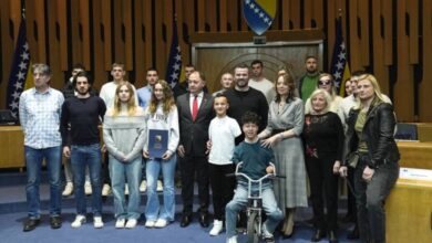 Ismailu Barlovu dodijeljena državna nagrada za sport BiH