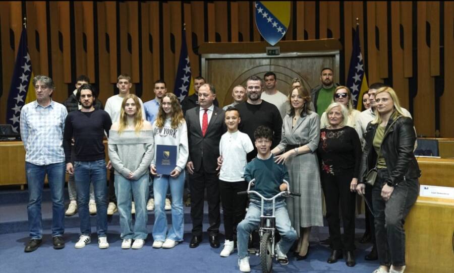 Ismailu Barlovu dodijeljena državna nagrada za sport BiH