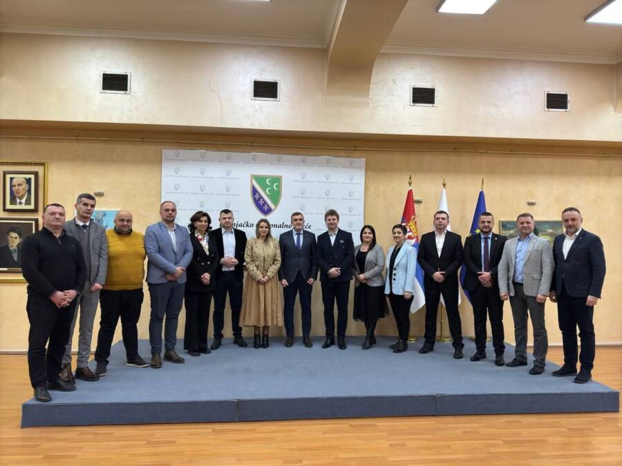 Šef Ureda Vlade KS za dijasporu Emir Ibrahimagić boravio u službenim posjetama Srbiji i Crnoj Gori