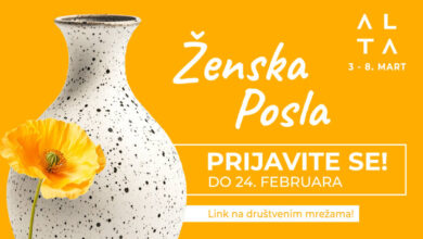 ALTA Shopping Center otvara prijave za Bazar ženskog poduzetništva!