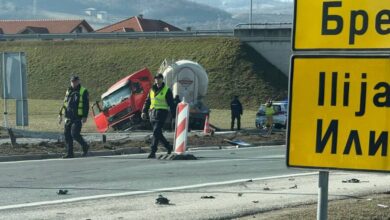 Saobraćajna nesreća na autoputu kod Ilijaša, izlaz Podlugovi zatvoren