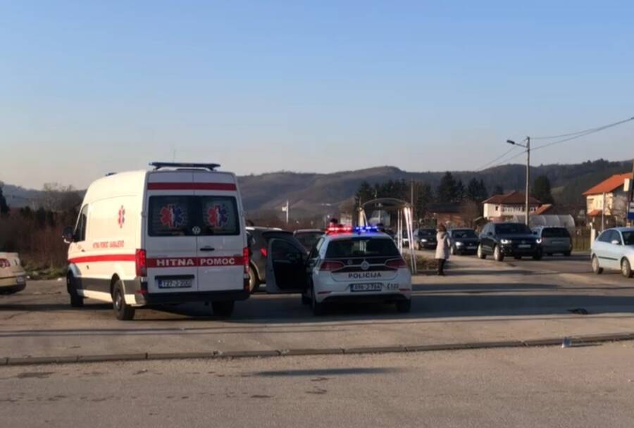 Saobraćajna nesreća u Lješevu kod Ilijaša