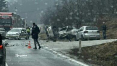Saobraćajna nesreća u mjestu Gora kod Semizovca, obustavljen saobraćaj