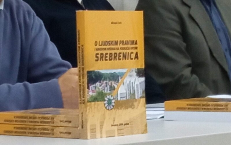 Najava promocije knjige “O ljudskim pravima i njihovom kršenju na području općine Srebrenica”