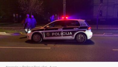 Poginuo pješak u Sarajevu: Udario ga automobil u Rajlovcu