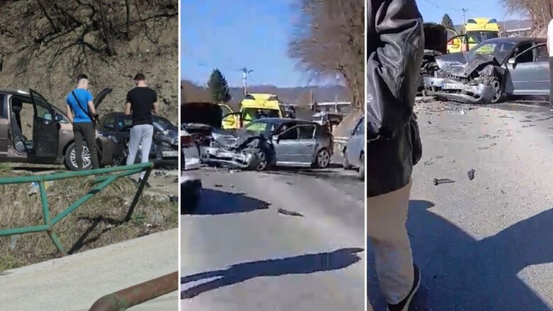 Teška nesreća u Rakovici: Obustavljen saobraćaj, policija i hitna na terenu