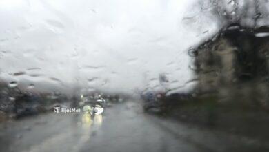 Danas umjereno do pretežno oblačno sa kišom i lokalnim pljuskovima