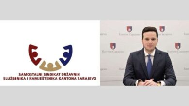 Sindikat državnih službenika KS: Ako do 31. marta ne bude dogovora o osnovici, slijede štrajk i protesti