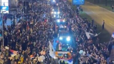 Beograd na nogama: Rijeke ljudi na ulicama, doček studenata iz cijele Srbije