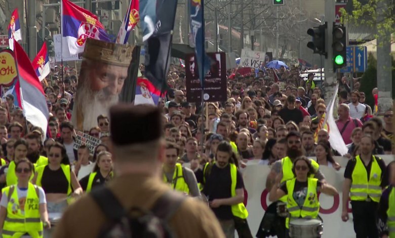 Počeo najveći protest u historiji Srbije