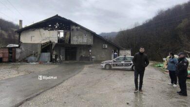 Općinski načelnik Amar Dovadžija obišao farmu poslije požara u Gornjoj Bioči kod Ilijaša