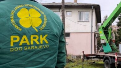 Zamjena pokvarenih rasvjetnih tijela na području Općine Ilijaš: KJKP “Park” Sarajevo na terenu