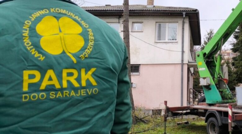 Zamjena pokvarenih rasvjetnih tijela na području Općine Ilijaš: KJKP “Park” Sarajevo na terenu