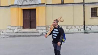 Josip Jelinić stigao u Vareš: Hodočašćem kroz BiH za pomirenje naroda