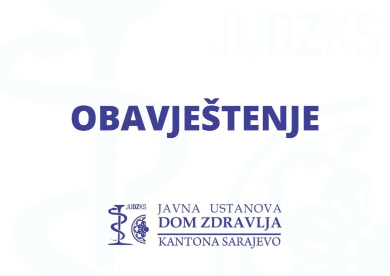 JU Dom zdravlja KS organizuje cjelodnevni rad za vrijeme Bajrama