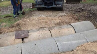 Saniran put u Srednjem nakon oštećenja uzrokovanih obilnim kišama