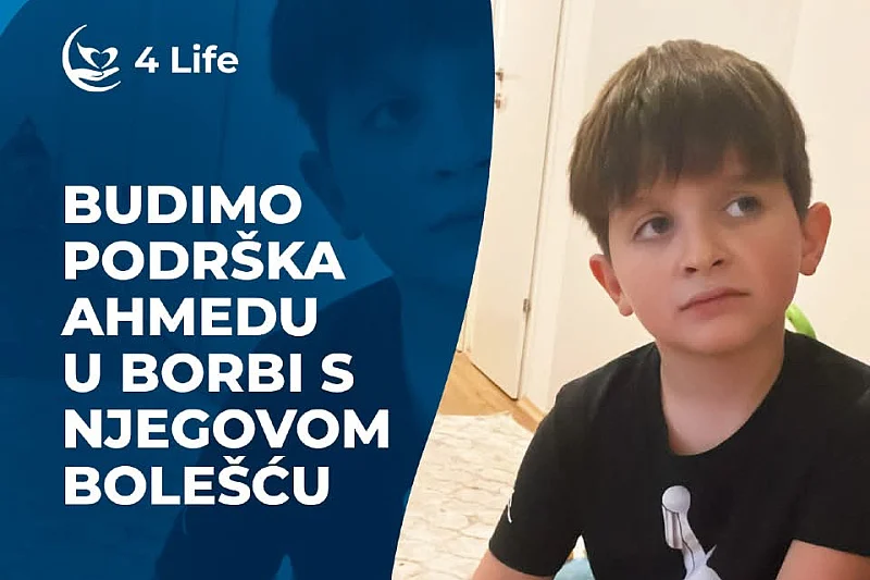 Pokrenut apel za pomoć u liječenju Ahmeda Avdića iz Živinica, potrebno 19.000 eura