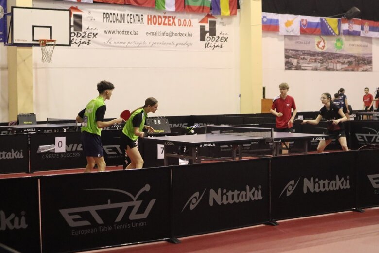 Počeo Evropski bodovni ETTU turnir u stonom tenisu u Sportskoj dvorani „Rašid Buća“ Ilijaš