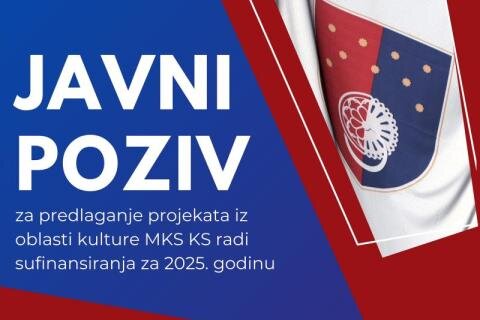 Ministarstvo kulture i sporta KS objavilo Javni poziv za sufinansiranje projekata iz oblasti kulture iz sredstava Ministarstva za 2025. godinu