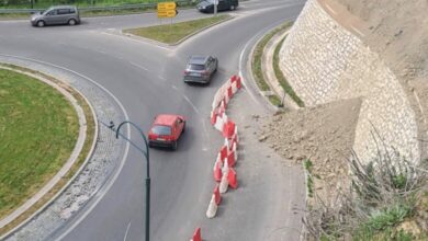 Odron na Vogošćanskoj petlji i mjesec dana nemara