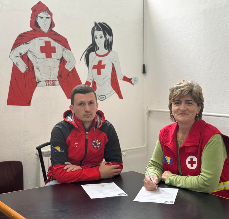 Potpisan memorandum o saradnji između Gorske službe spašavanja “Stećak” Ilijaš i Crvenog križa Ilijaš