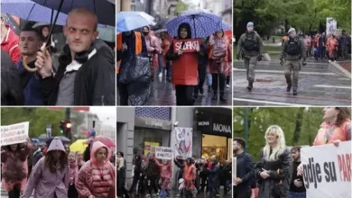 Na protestu u Sarajevu tražena odgovornost za smrt 29 osoba u poplavama u BiH