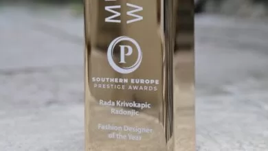 Nagrada za najboljeg modnog dizajnera u kategoriji za Juznu Evropu 2024/25.