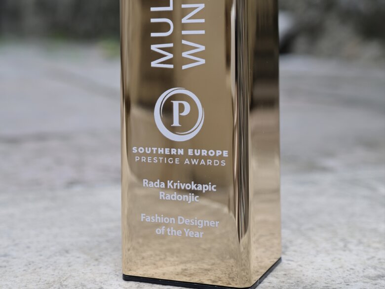 Nagrada za najboljeg modnog dizajnera u kategoriji za Juznu Evropu 2024/25.