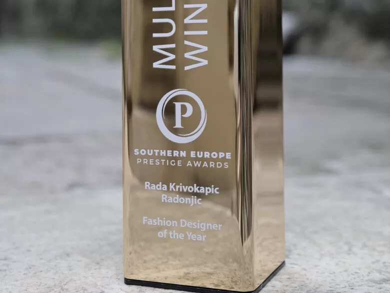 Nagrada za najboljeg modnog dizajnera u kategoriji za Juznu Evropu 2024/25.