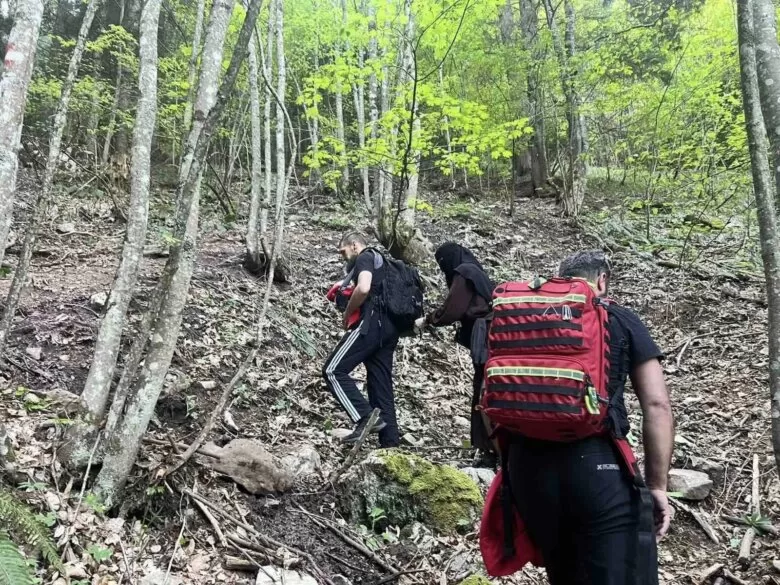 GSS spasio dvije osobe s bebom na Skakavcu: Bili su iscrpljeni, bez hrane i vode