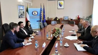Posjeta ambasadora Države Kuvajt Ministarstvu odbrane BiH