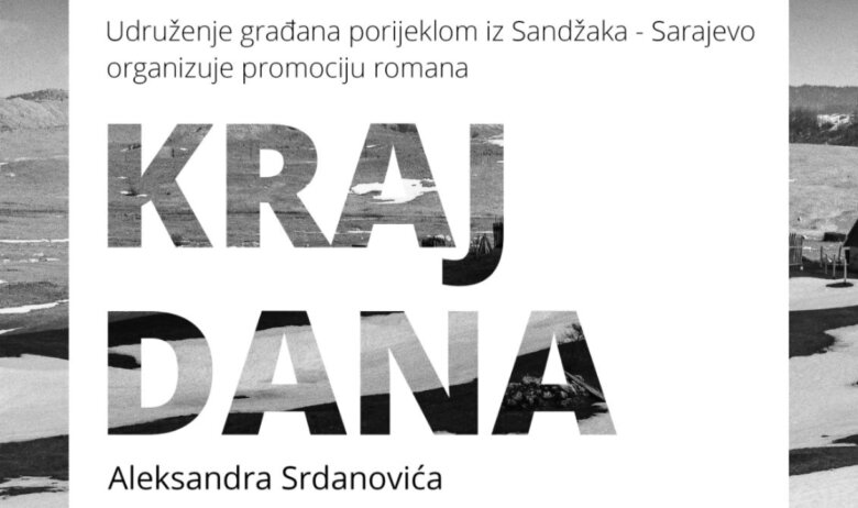 Promocija knjige „KRAJ DANA“ autora Aleksandra Srdanovića  