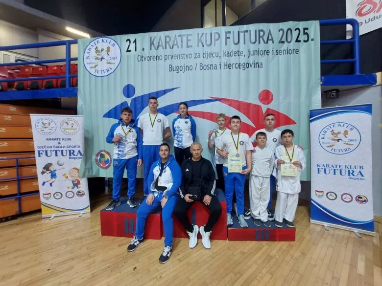 Karate klub “Rašid Buća” Ilijaš osvojio 13 medalja na dva prestižna turnira u BiH