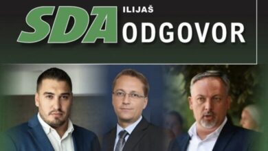 Tribina „Odgovor“ sutra od 19 sati u Ilijašu: Govore Zahiragić, Efendić i Dević