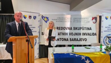 Obilježena 30. godišnjica Saveza ratnih vojnih invalida Kantona Sarajevo