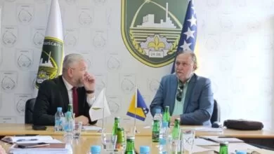 Ministar Pandurević u radnoj posjeti Vogošći