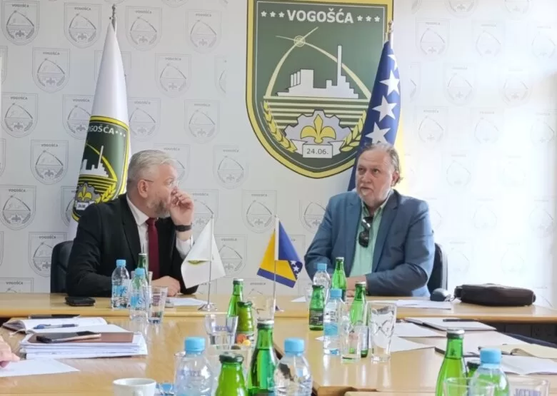 Ministar Pandurević u radnoj posjeti Vogošći