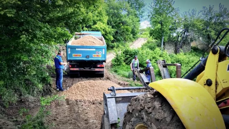 Pročišćena dionica puta Taračin Do-Zenik
